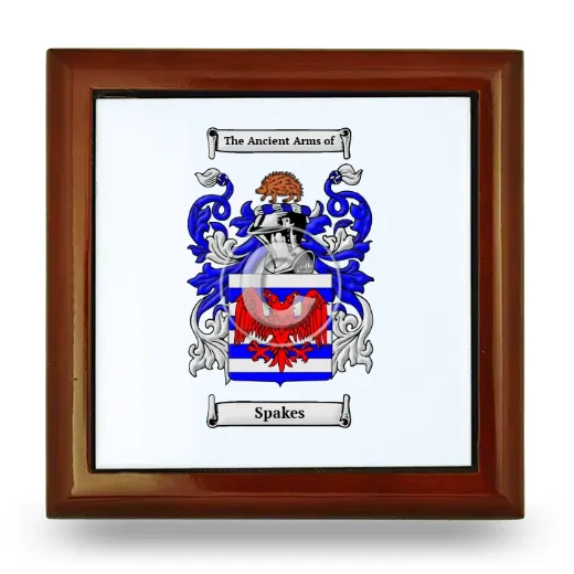 Spakes Wooden Jewelry Box