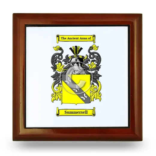 Summersell Wooden Jewelry Box