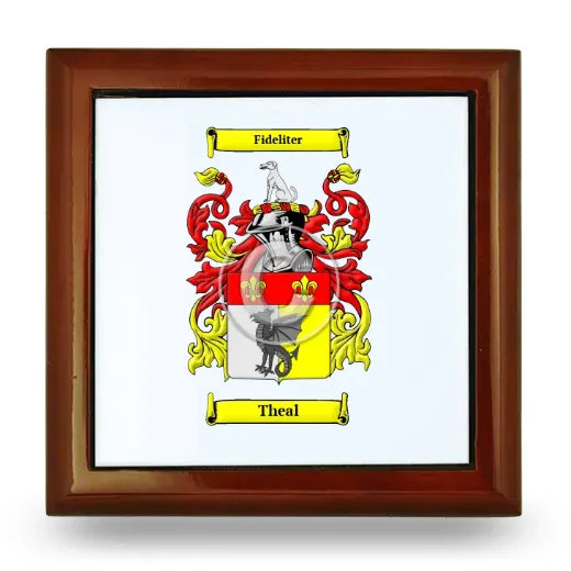 Theal Wooden Jewelry Box