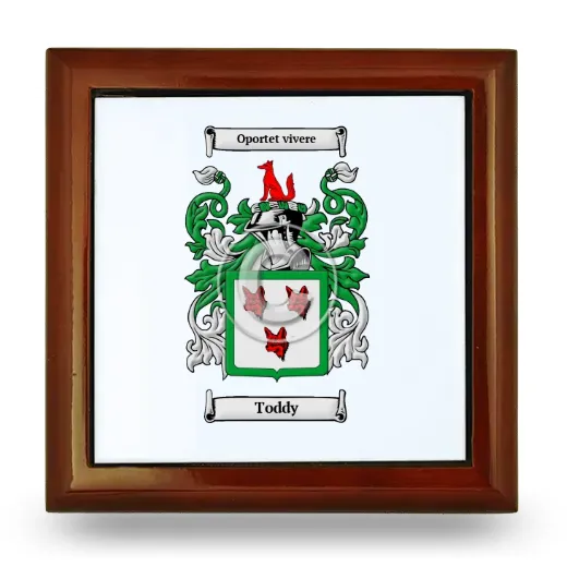 Toddy Wooden Jewelry Box