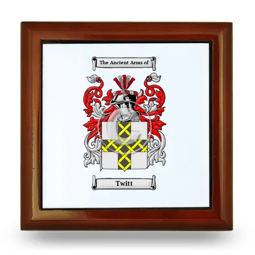 Twitt Wooden Jewelry Box