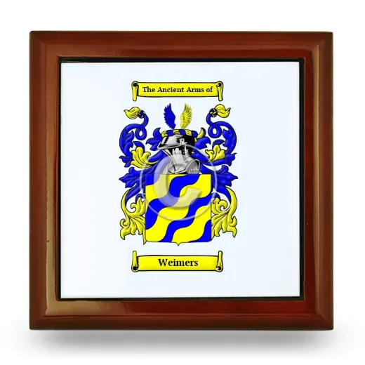 Weimers Wooden Jewelry Box