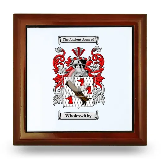 Wholeswithy Wooden Jewelry Box