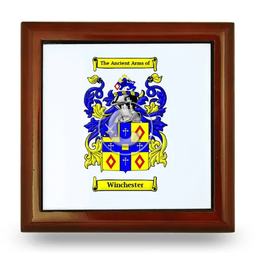 Winchester Wooden Jewelry Box