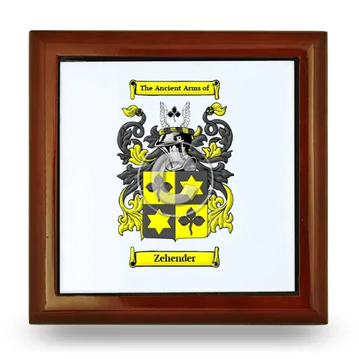 Zehender Wooden Jewelry Box