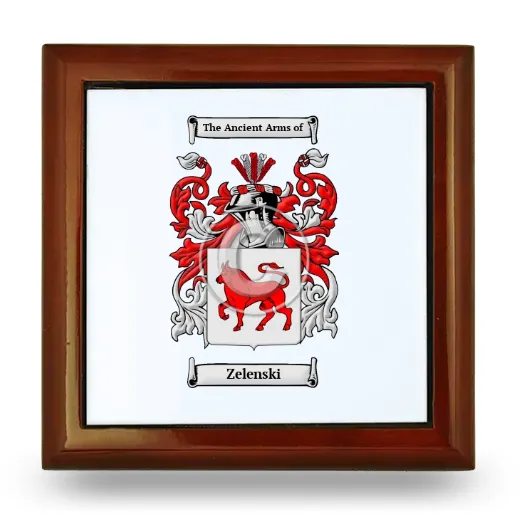 Zelenski Wooden Jewelry Box