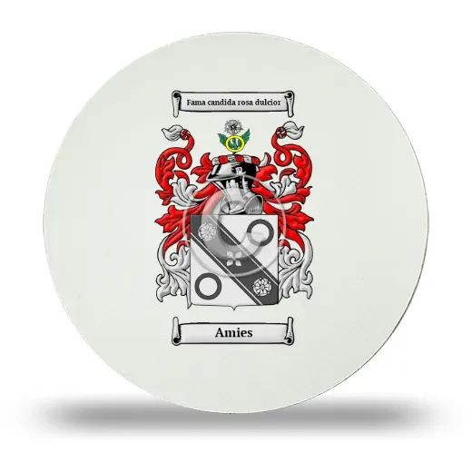 Amies Round Mouse Pad