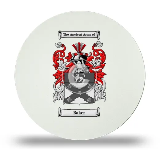 Baker Round Mouse Pad