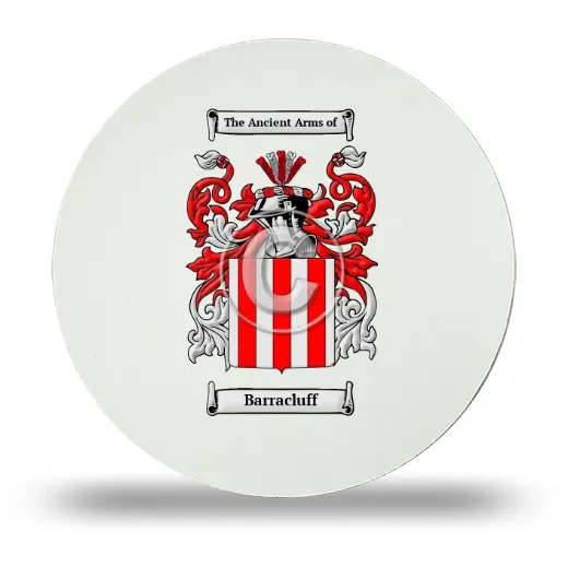 Barracluff Round Mouse Pad