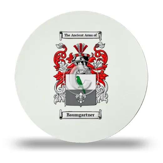 Baumgartner Round Mouse Pad