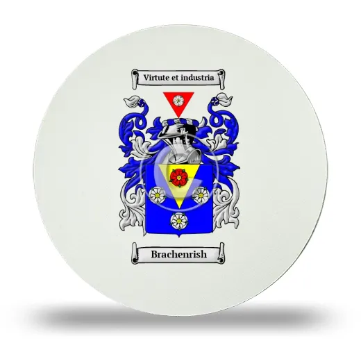 Brachenrish Round Mouse Pad