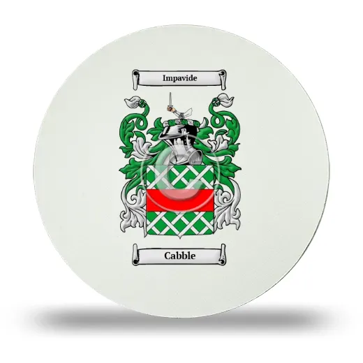 Cabble Round Mouse Pad
