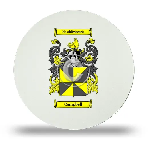 Campbell Round Mouse Pad