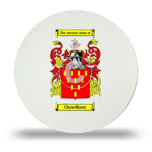Chowdhury Round Mouse Pad