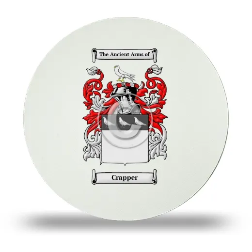 Crapper Round Mouse Pad