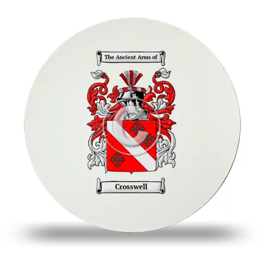 Crosswell Round Mouse Pad