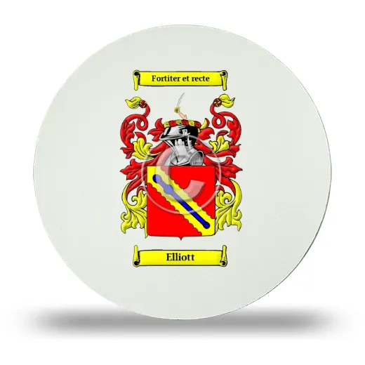 Elliott Round Mouse Pad