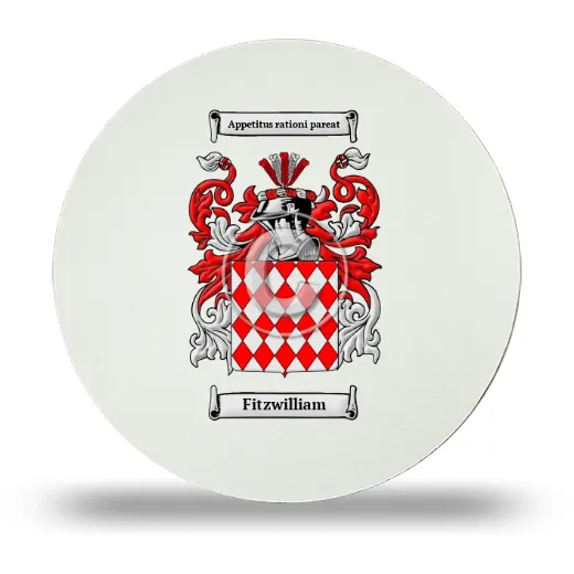 Fitzwilliam Round Mouse Pad