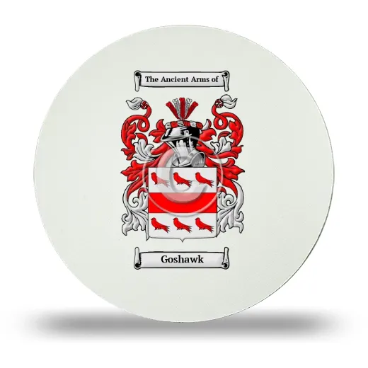 Goshawk Round Mouse Pad