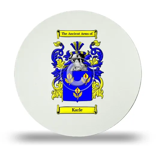 Karle Round Mouse Pad