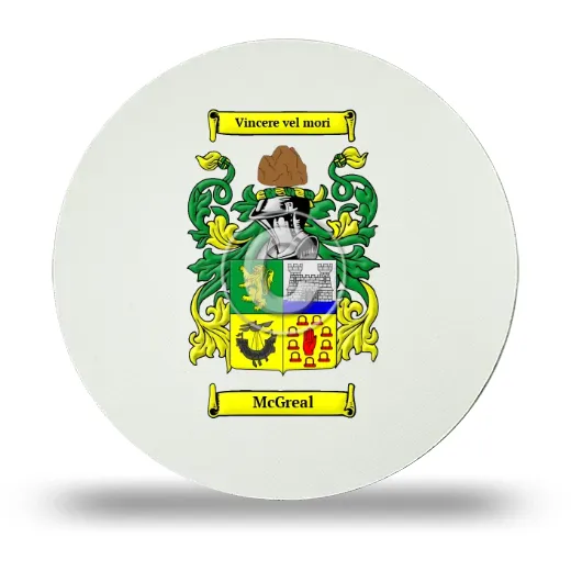 McGreal Round Mouse Pad
