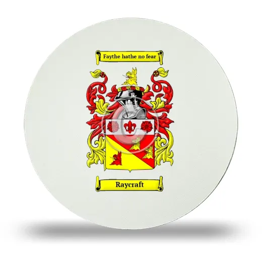 Raycraft Round Mouse Pad