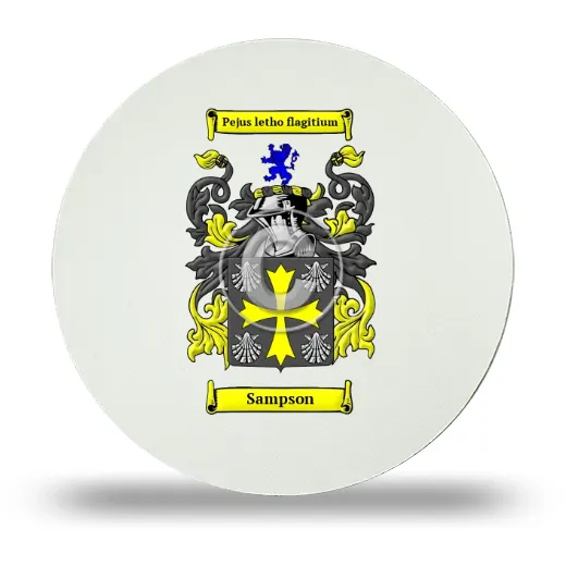 Sampson Round Mouse Pad