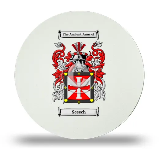 Sceech Round Mouse Pad