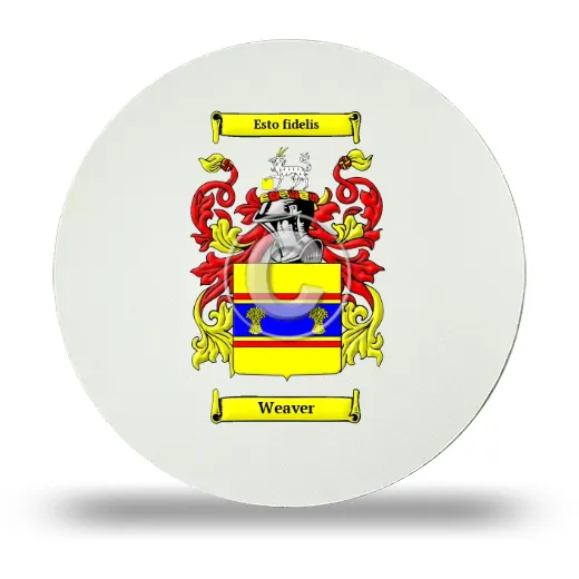 Weaver Round Mouse Pad