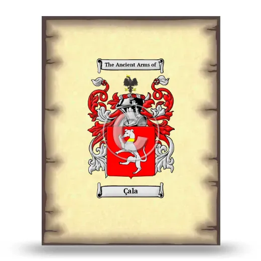 Çala Coat of Arms Print