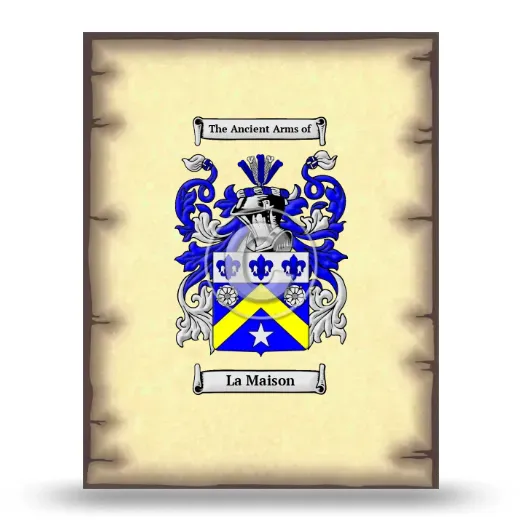 La Maison Coat of Arms Print