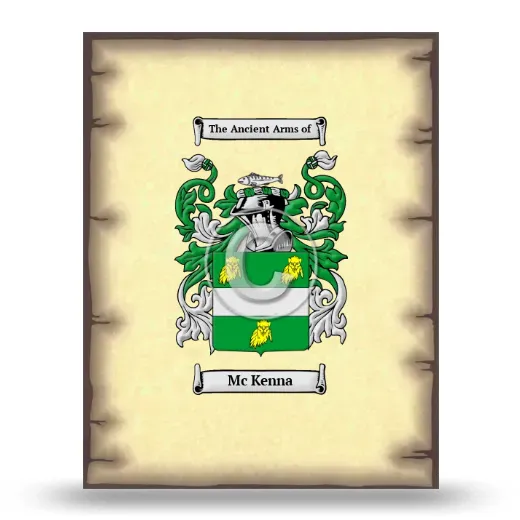 Mc Kenna Coat of Arms Print