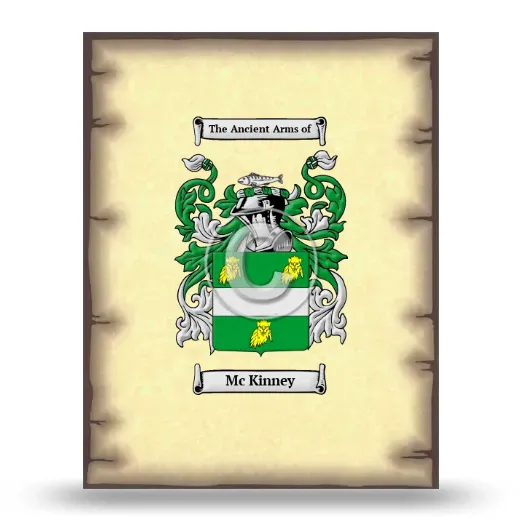 Mc Kinney Coat of Arms Print