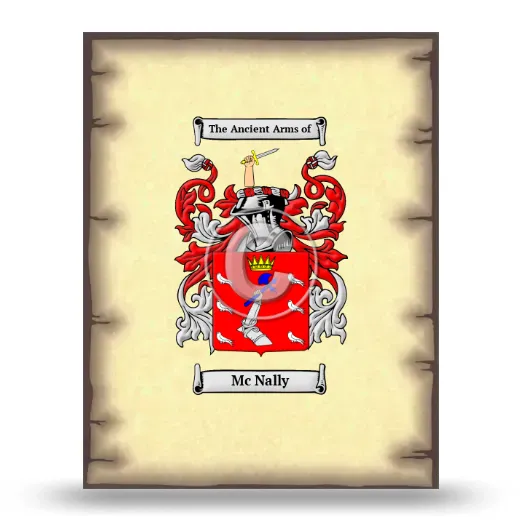 Mc Nally Coat of Arms Print