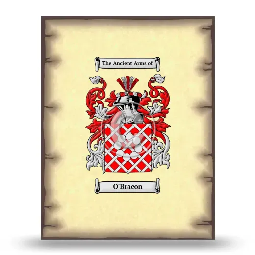 O'Bracon Coat of Arms Print