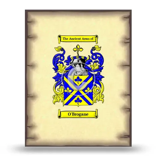 O'Brogane Coat of Arms Print