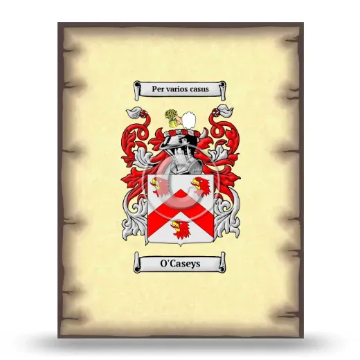 O'Caseys Coat of Arms Print