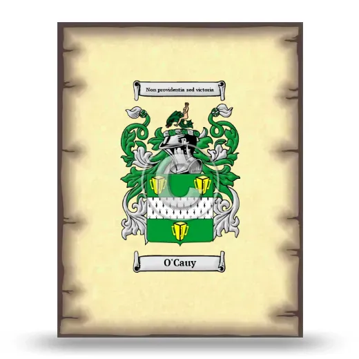 O'Cauy Coat of Arms Print