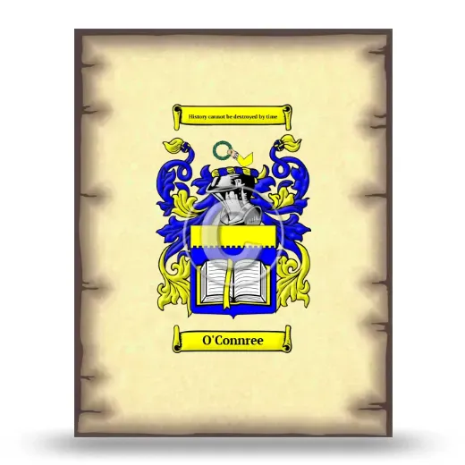 O'Connree Coat of Arms Print