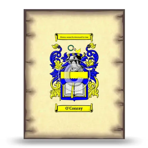 O'Conray Coat of Arms Print