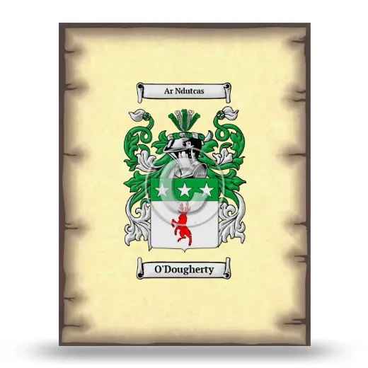 O'Dougherty Coat of Arms Print