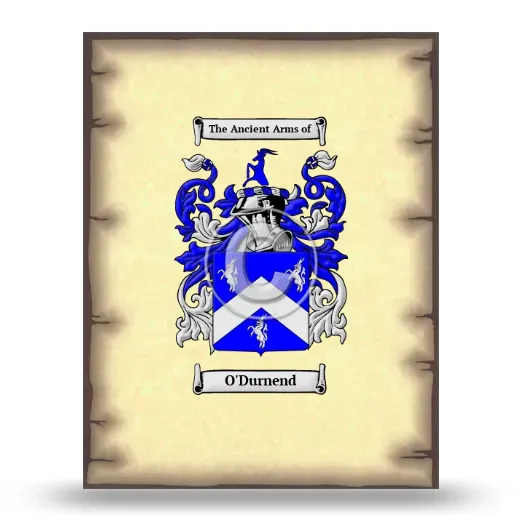 O'Durnend Coat of Arms Print
