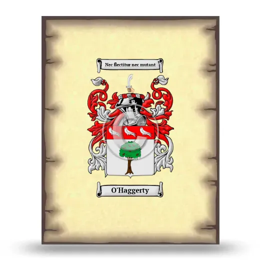 O'Haggerty Coat of Arms Print