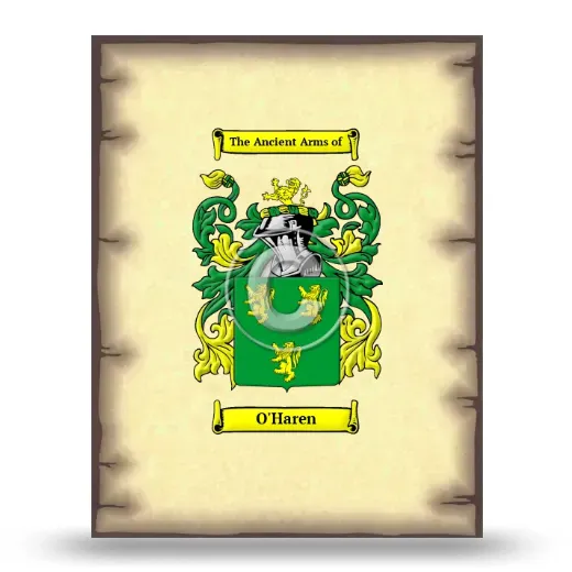 O'Haren Coat of Arms Print