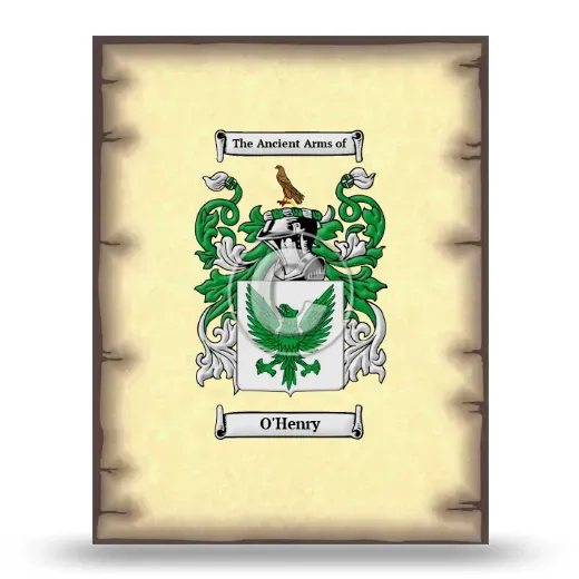 O'Henry Coat of Arms Print