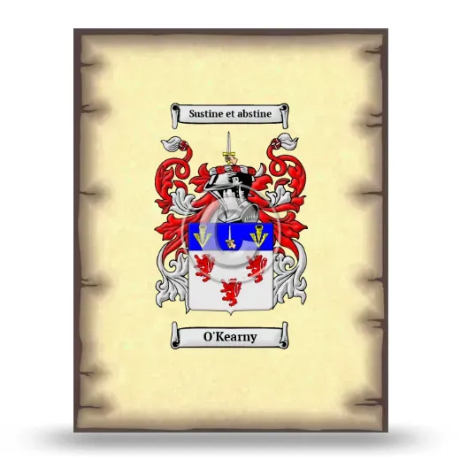 O'Kearny Coat of Arms Print