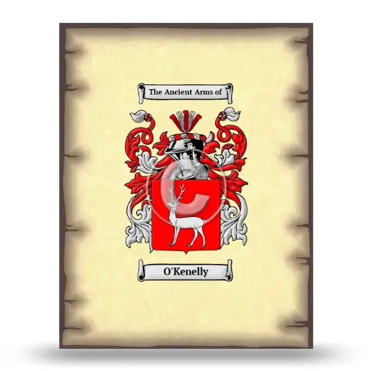 O'Kenelly Coat of Arms Print