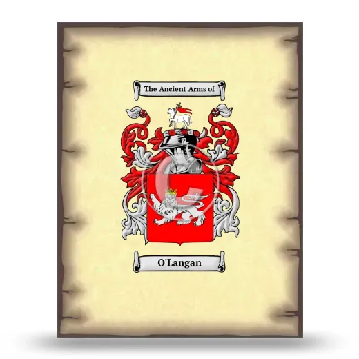 O'Langan Coat of Arms Print