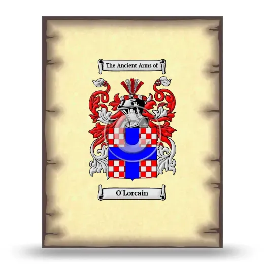 O'Lorcain Coat of Arms Print