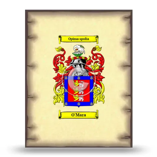 O'Mara Coat of Arms Print